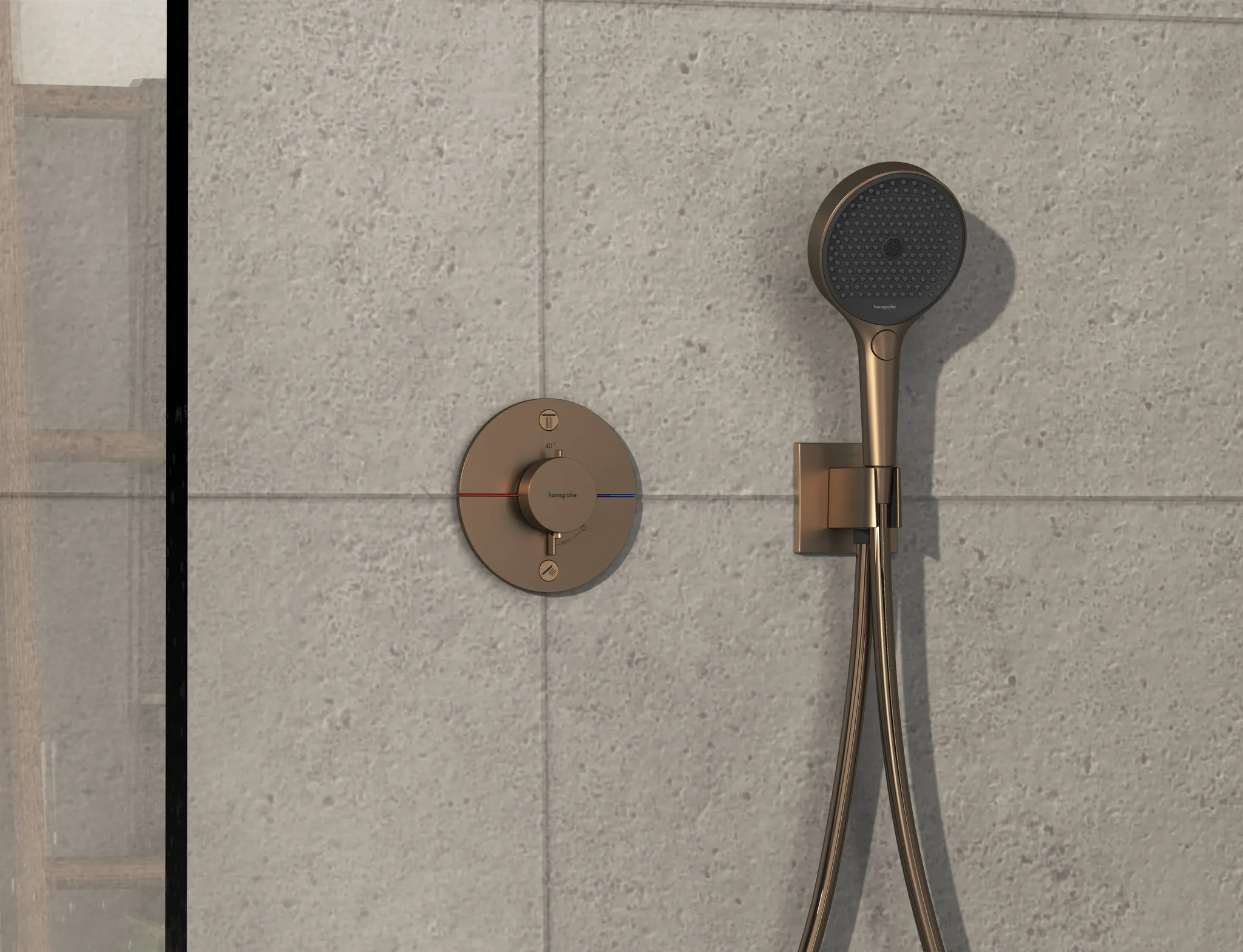 ShowerSelect Comfort S Thermostat Unterputz für 2 Verbraucher Chrom ShowerSelect Comfort S Thermostat Unterputz für 2 Verbraucher Chrom