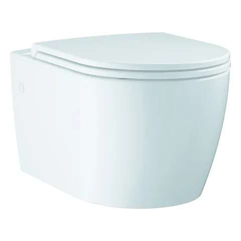 Wand-Tiefspül-WC Set Bau Keramik 103860, für Unterputz-Spülkasten, mit Bau Keramik Wand-WC, WC Sitz mit Deckel, alpinweiß Wand-Tiefspül-WC Set Bau Keramik 103860, für Unterputz-Spülkasten, mit Bau Keramik Wand-WC, WC Sitz mit Deckel, alpinweiß