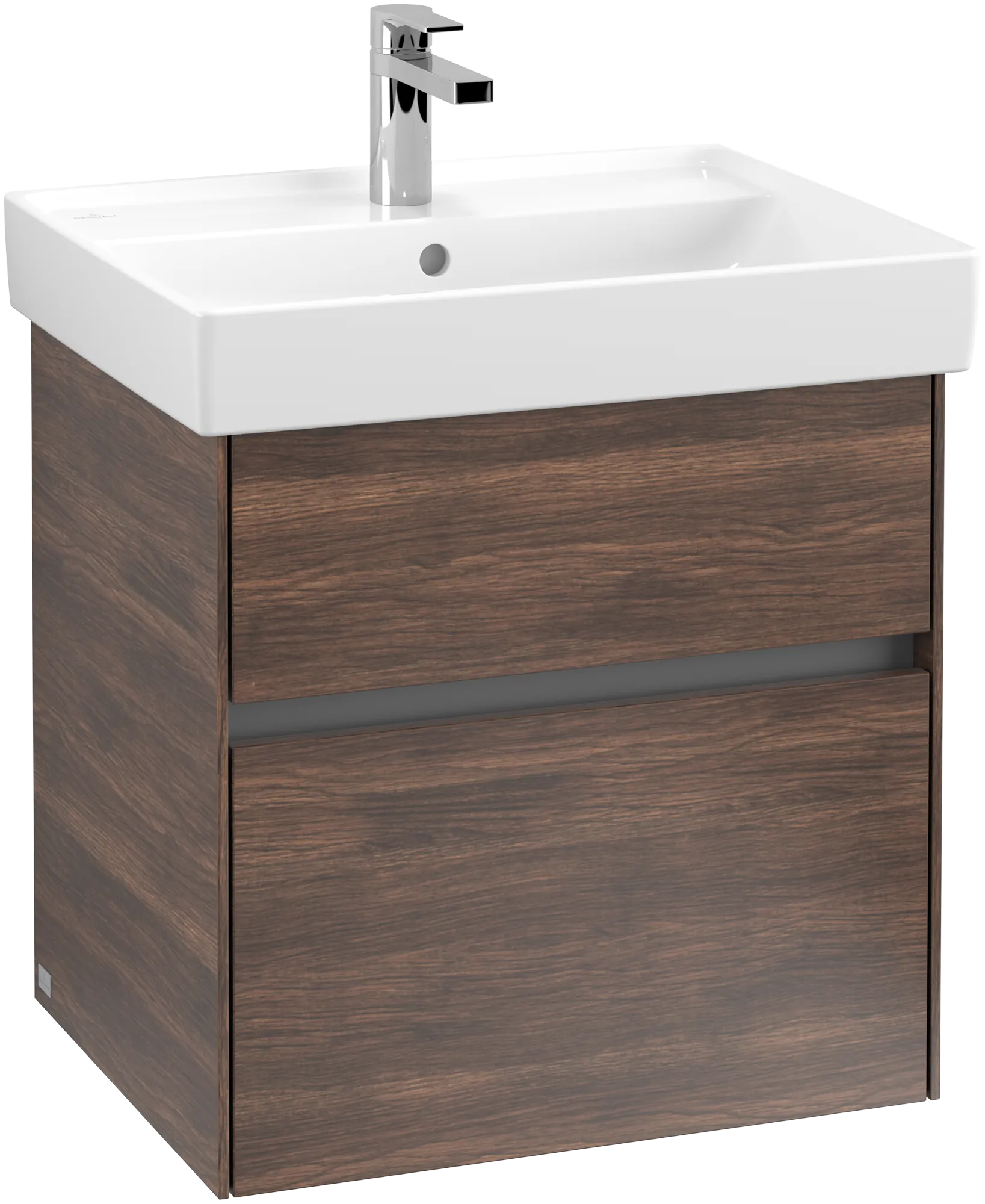 Villeroy & Boch Waschbeckenunterschrank Collaro C00800 Arizona Oak, 554x546x444 mm, mit SoftClosing, 1 Waschbecken, 2 Auszüge Villeroy & Boch Waschbeckenunterschrank Collaro C00800 Arizona Oak, 554x546x444 mm, mit SoftClosing, 1 Waschbecken, 2 Auszüge