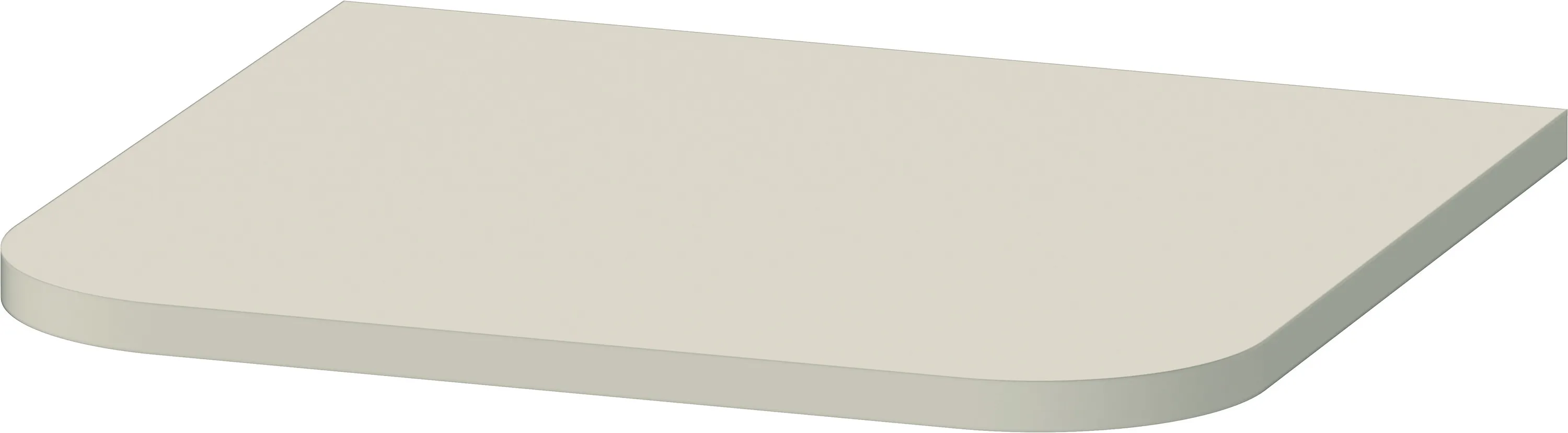 Duravit Abdeckplatte „Happy D.2 Plus“ 40,3 × 36,4 × 1,6 cm in Taupe Supermatt Duravit Abdeckplatte „Happy D.2 Plus“ 40,3 × 36,4 × 1,6 cm in Taupe Supermatt