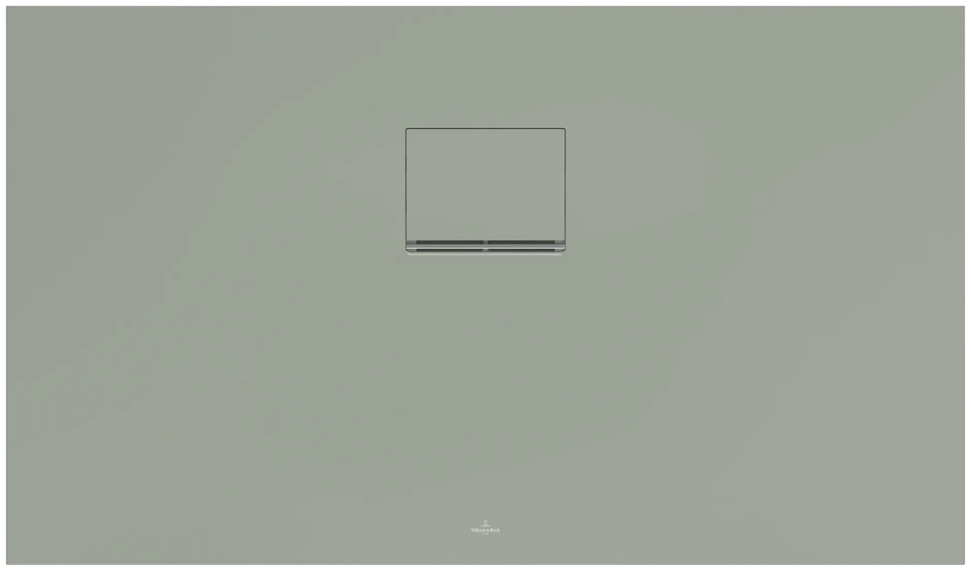 Villeroy & Boch Squaro Infinity Duschwanne 1200x700x40mm, Quaryl, links/rechts, flächenbündig, Morning Green