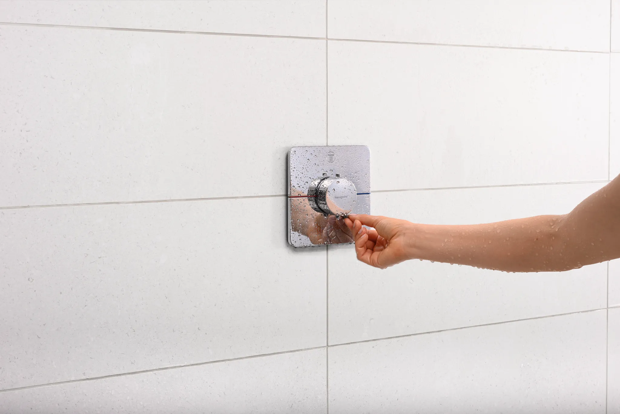 ShowerSelect Comfort Q Thermostat Unterputz für 2 Verbraucher Chrom ShowerSelect Comfort Q Thermostat Unterputz für 2 Verbraucher Chrom