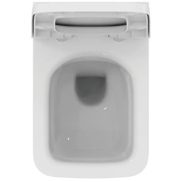 WC-Paket Blend Cube WC Randlos mit WC-Sitz Softclosing 365x540x375mm Weiß