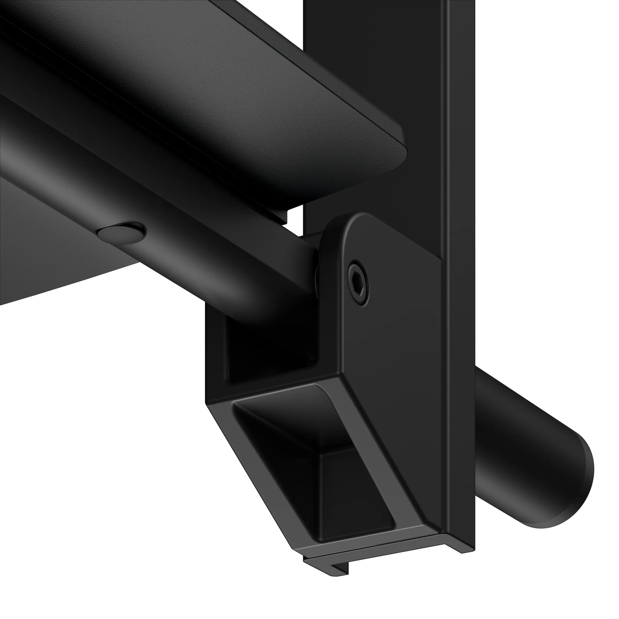 Klappsitz zum Einhängen „Care“ in Schwarz (matt) Klappsitz zum Einhängen „Care“ in Schwarz (matt)