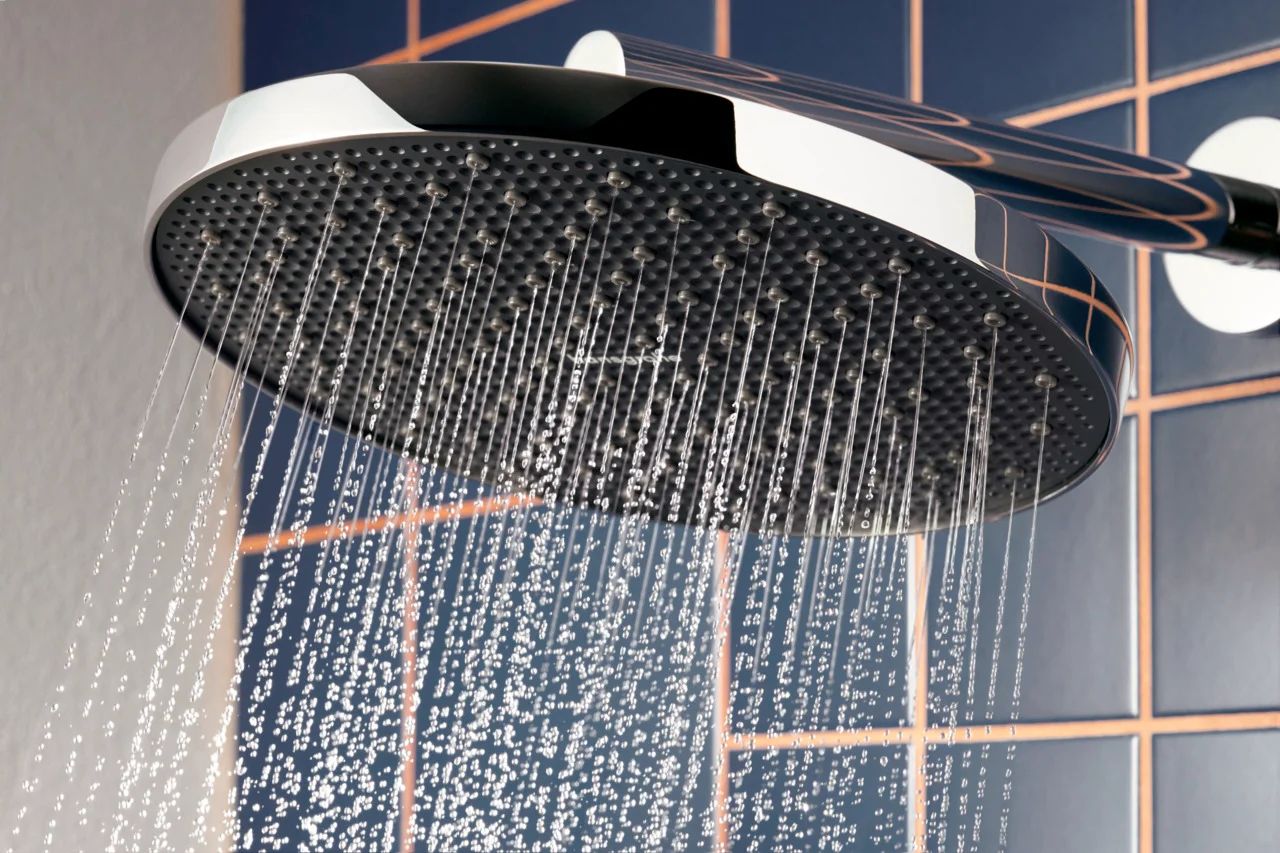 Hansgrohe Activera S Kopfbrause 240 mm, Chrom, Rain Strahl, FlexPower, QuickClean+, 12 l/min Durchflussregler