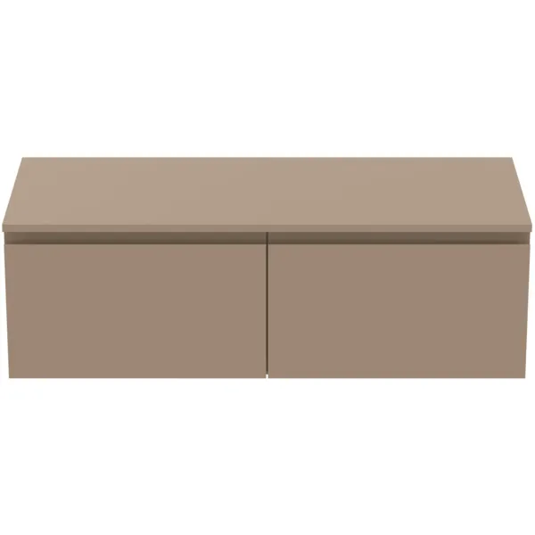 Ideal Standard Waschtischunterschrank „Finesse“ 120,2 × 37,8 × 50,5 cm Greige matt