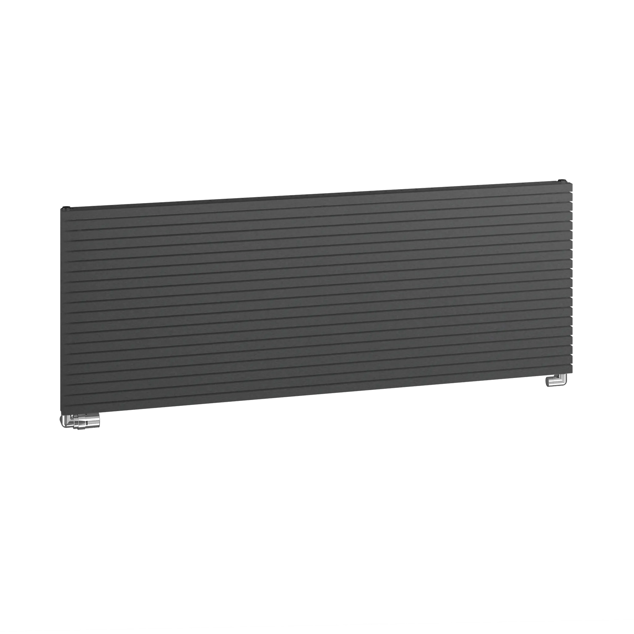 Kermi Design-Heizkörper „Carré®“ horizontal 100 × 89,5 cm in Graphit Metallic