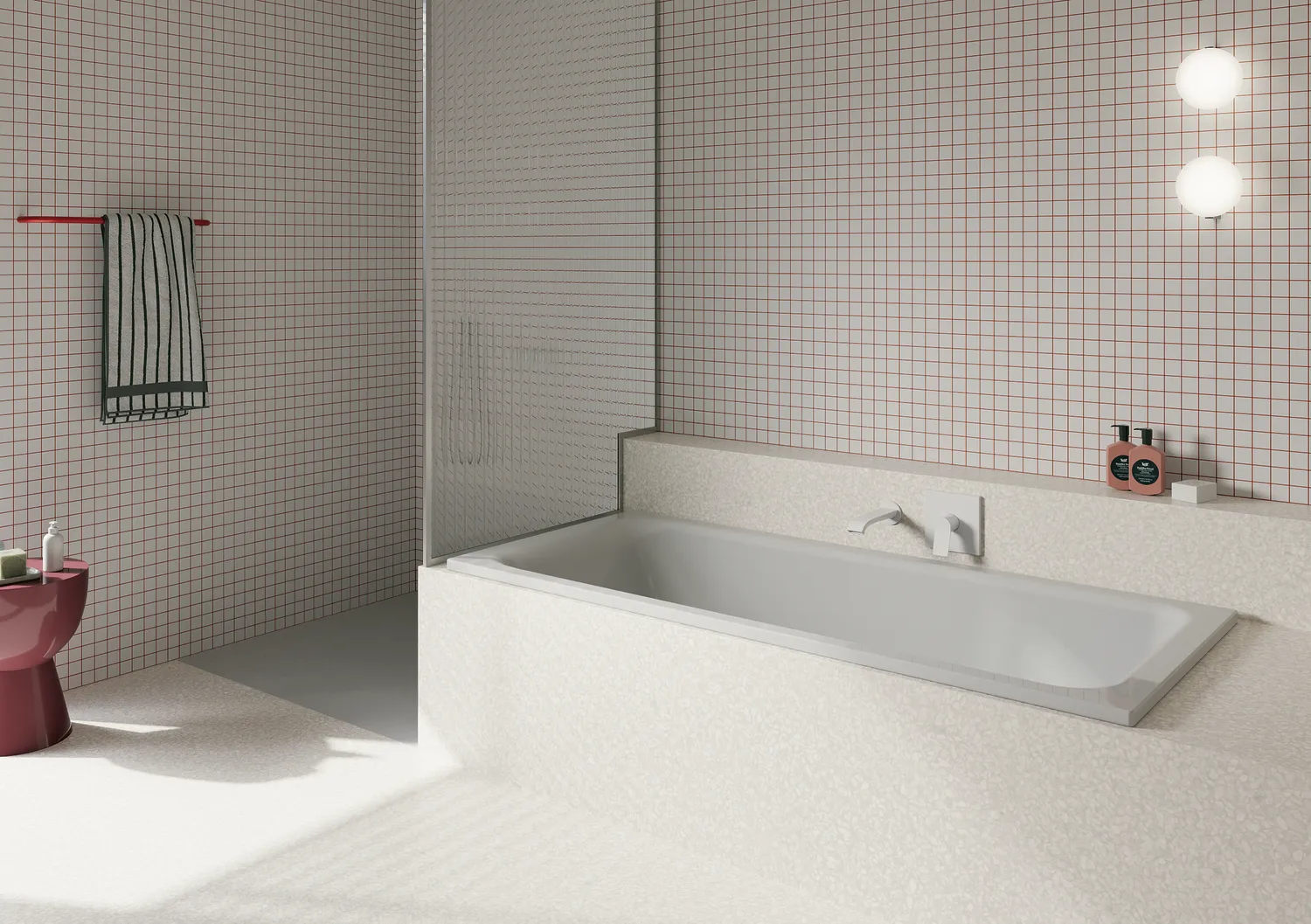 BetteSelect Badewanne mit seitlichem Überlauf, 1700 x 700 mm, Fußeende rechts, glasierter Titan-Stahl, Manhattan, 30 mm Randhöhe BetteSelect Badewanne mit seitlichem Überlauf, 1700 x 700 mm, Fußeende rechts, glasierter Titan-Stahl, Manhattan, 30 mm Randhöhe
