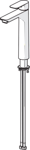 Einhand-Waschtischarmatur „Basic“ Ausladung 150 mm in Chrom Einhand-Waschtischarmatur „Basic“ Ausladung 150 mm in Chrom