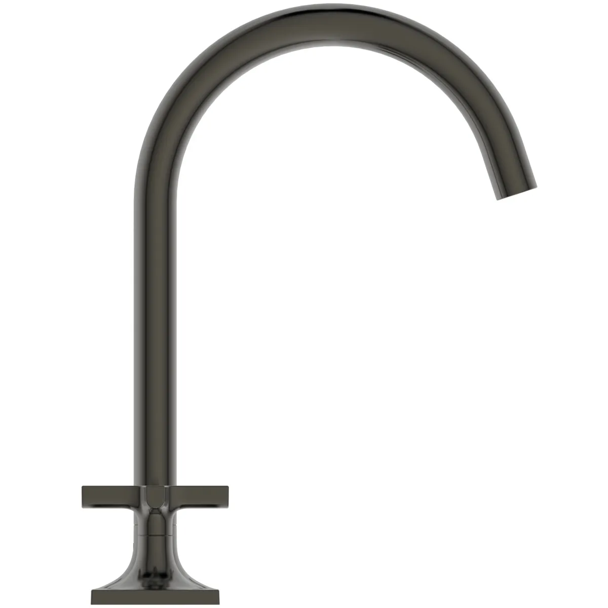 Waschtischarmatur Joy Neo ohne Ablaufgarnitur Ausladung 168mm Kreuzgriffe Magnetic Grey Waschtischarmatur Joy Neo ohne Ablaufgarnitur Ausladung 168mm Kreuzgriffe Magnetic Grey