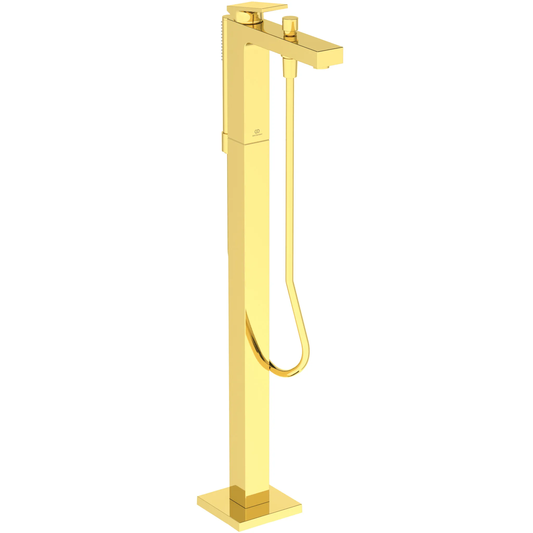 Ideal Standard freistehende Badewannen-Armatur Extra, Brushed Gold, Ausladung 189 mm Ideal Standard freistehende Badewannen-Armatur Extra, Brushed Gold, Ausladung 189 mm