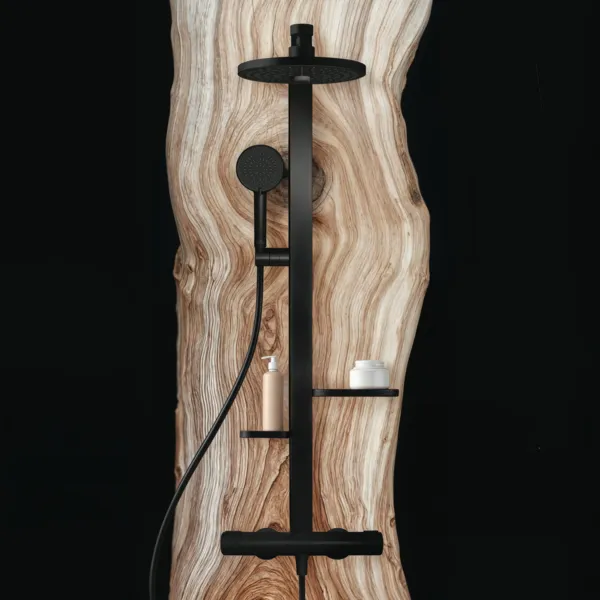 Ideal Standard Duschsystem Ceratherm Alu+ Silk Black Ideal Standard Duschsystem Ceratherm Alu+ Silk Black