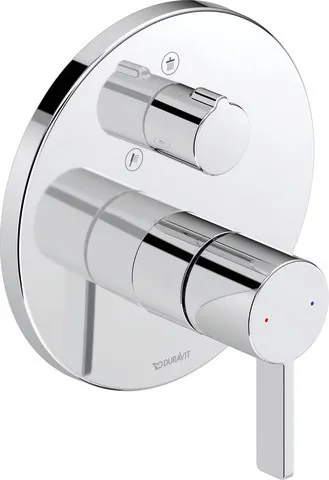 Duravit Einhand-Unterputz-Armatur „D-Neo“ in Chrom Duravit Einhand-Unterputz-Armatur „D-Neo“ in Chrom