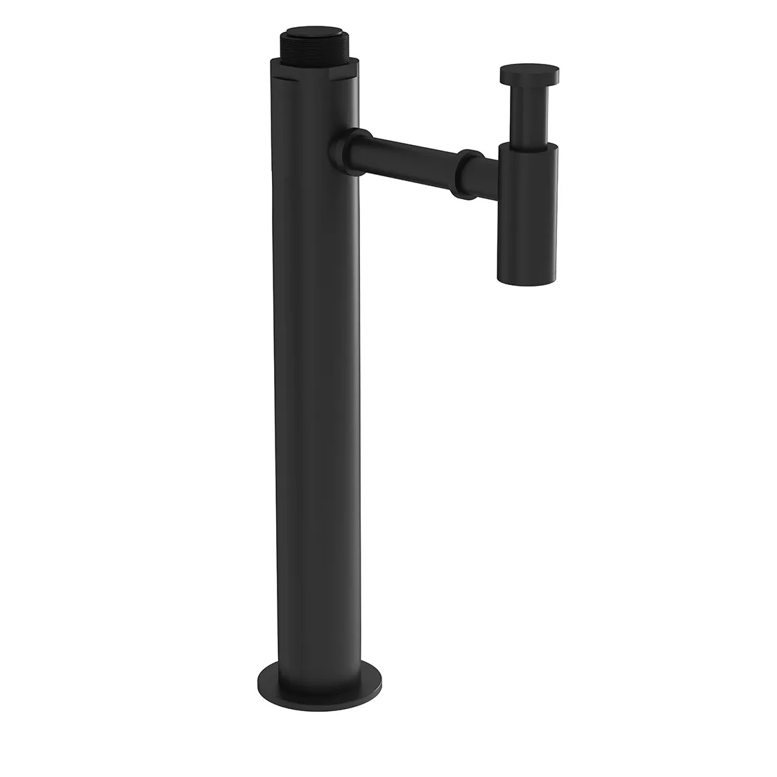 Zubehör Design Zu- und Ablaufsystemsäule kurz Bodenmontage G 1 1/4″ Schwarz Matt WTC Zubehör Design Zu- und Ablaufsystemsäule kurz Bodenmontage G 1 1/4″ Schwarz Matt WTC