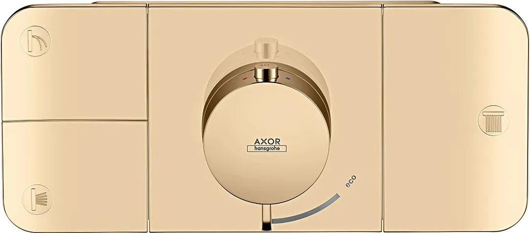 Thermostat UP Axor One Fertigset 3 Verbraucher chrom