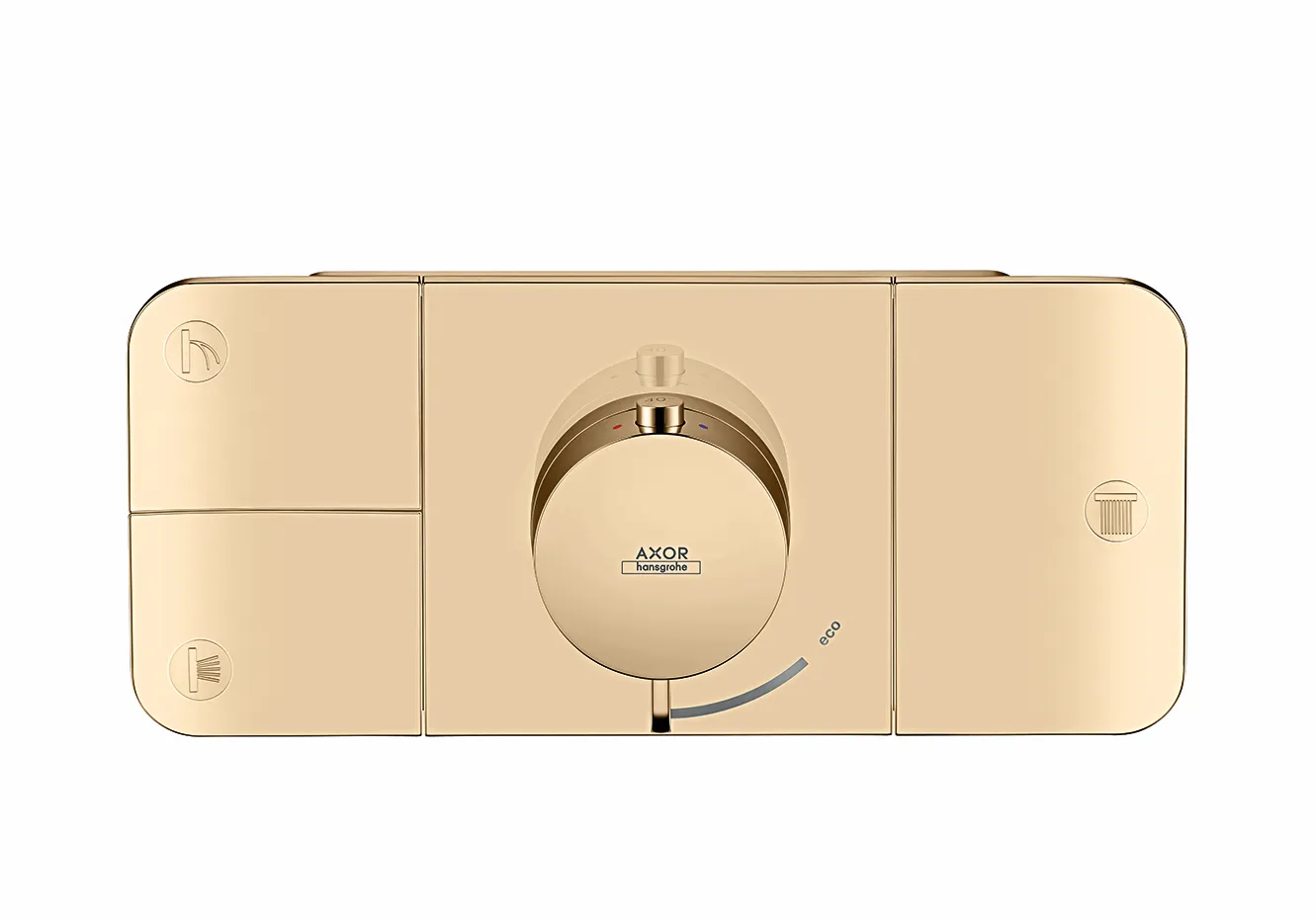 Hansgrohe AXOR One Thermostatmodul Unterputz für 3 Verbraucher, Chrom Hansgrohe AXOR One Thermostatmodul Unterputz für 3 Verbraucher, Chrom