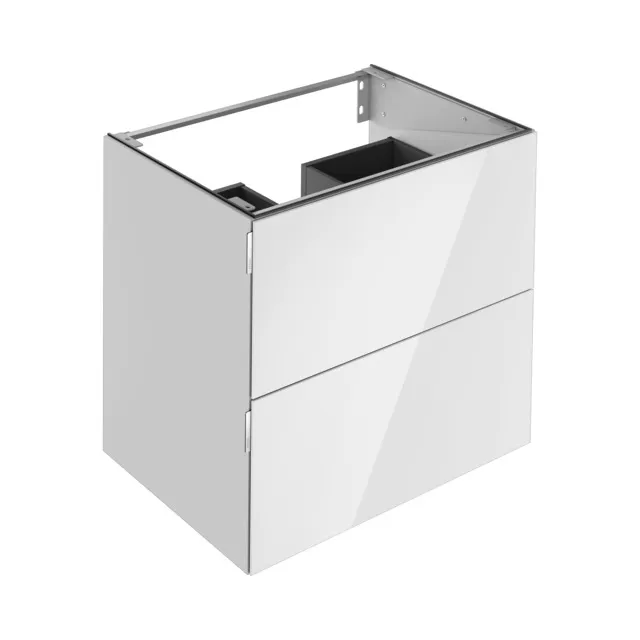 KEUCO Waschtischunterschrank mit Auszügen „Edition 11 Art“ Manhattan (Glas), Manhattan (Lack, seidenmatt), ohne Beleuchtung 800 × 700 × 490 mm