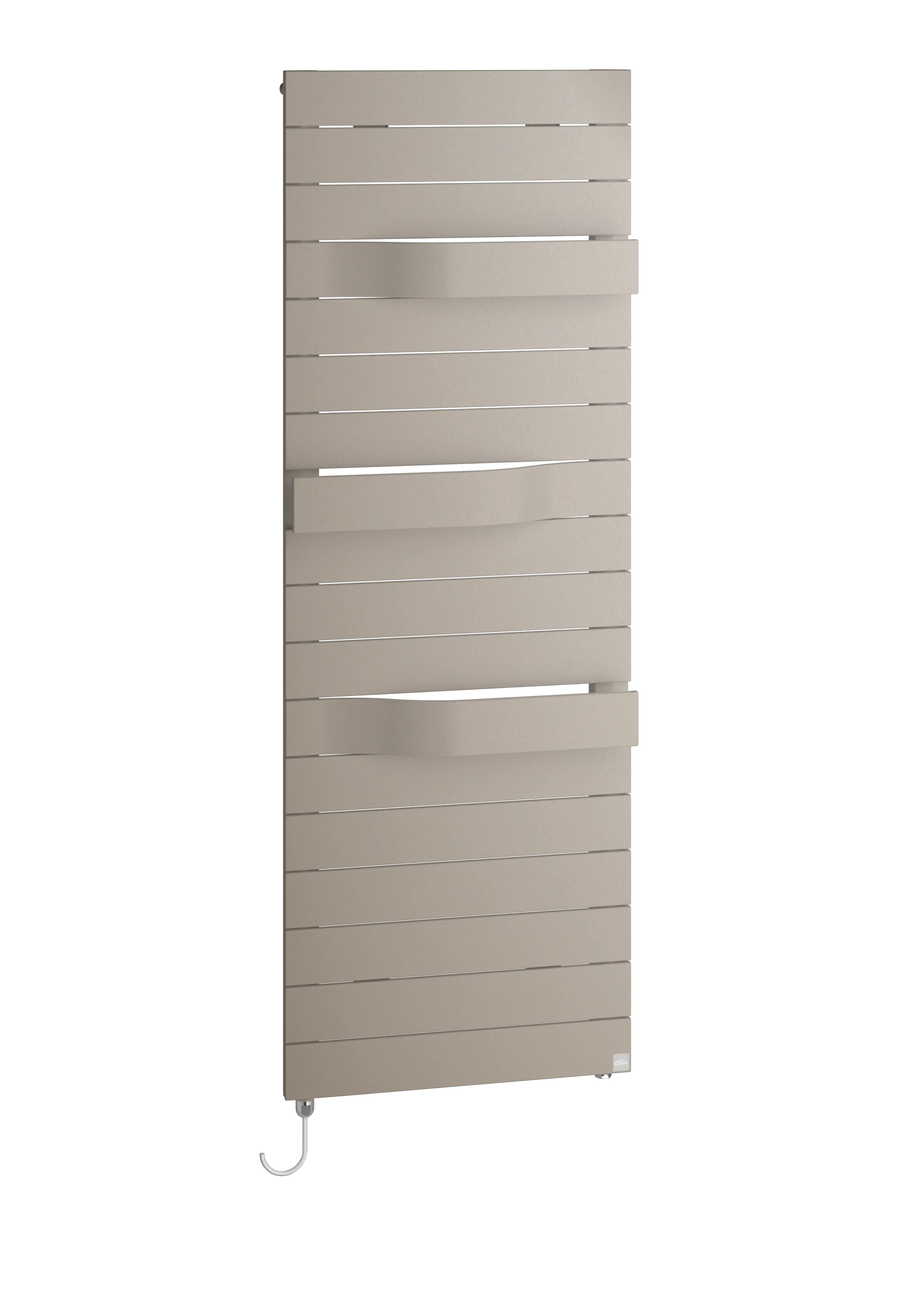 Kermi Design-Elektroheizkörper „Tabeo®-E“ 50 × 119,7 cm in Graphit Metallic