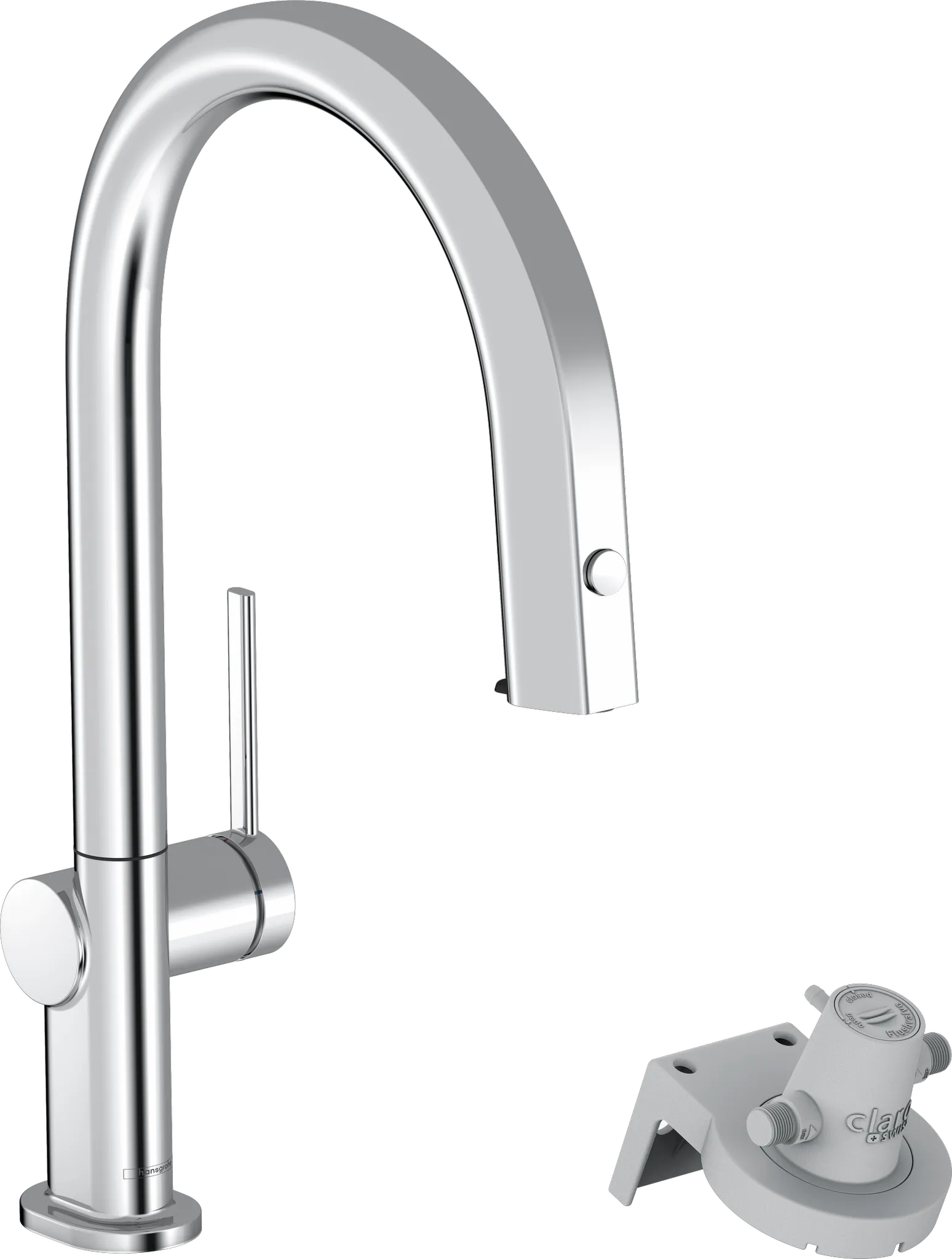 Aqittura M91 FilterSystem 210, Ausziehauslauf, 1jet Chrom Aqittura M91 FilterSystem 210, Ausziehauslauf, 1jet Chrom