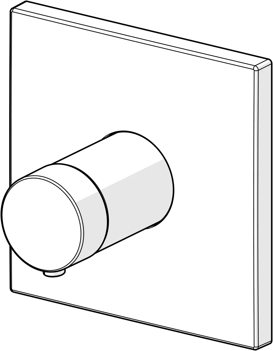 HansaVAROX Wannen- und Brausearmatur Wandmontage Chrom HansaVAROX Wannen- und Brausearmatur Wandmontage Chrom