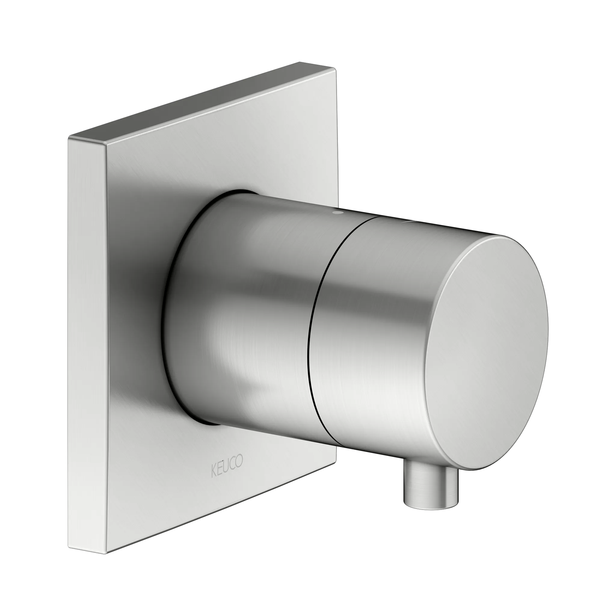 KEUCO IXMO Absperrventil Unterputz für 1 Verbraucher IXMO Comfort, eckig, Edelstahl-finish