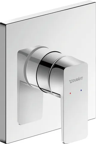Duravit Einhand-Unterputz-Armatur „Manhattan“ in Chrom Duravit Einhand-Unterputz-Armatur „Manhattan“ in Chrom