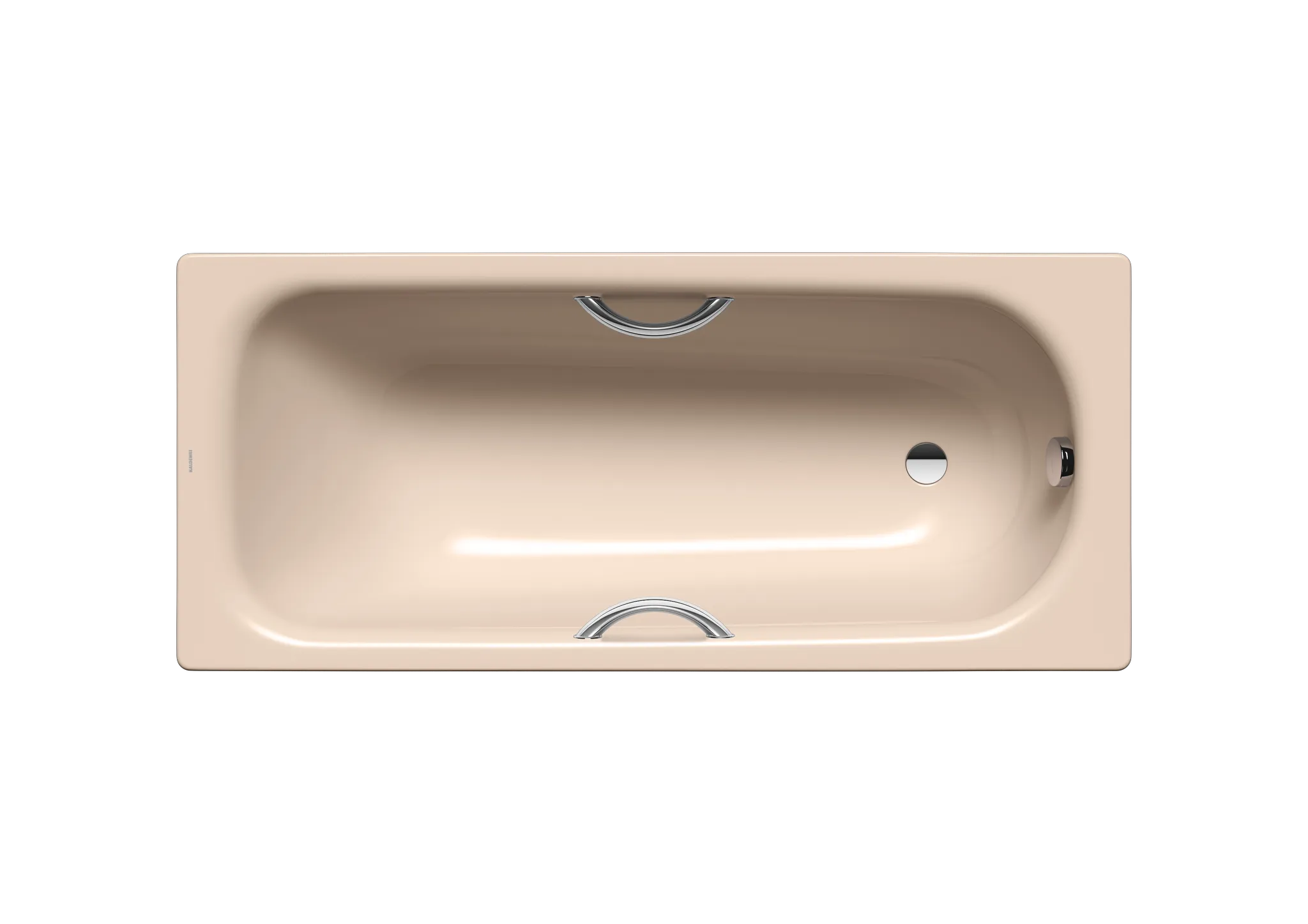 Kaldewei Badewanne „Saniform Plus“ Star rechteck 170 × 73 cm, mit Grifflochbohrungen in bahamabeige