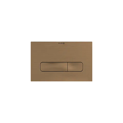 Kludi UNIFIX Betätigungsplatte Brushed Bronze 236 x 152 mm