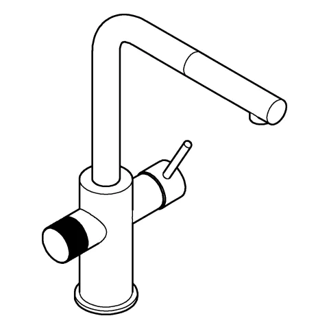 Grohe Blue Pure Minta, Einhand-Spültischbatterie, chrom Grohe Blue Pure Minta, Einhand-Spültischbatterie, chrom