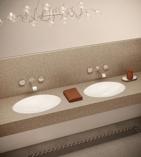 Villeroy & Boch Evana Unterbauwaschbecken oval, weiß Alpin, 350 x 500 mm, Höhe 215 mm Villeroy & Boch Evana Unterbauwaschbecken oval, weiß Alpin, 350 x 500 mm, Höhe 215 mm