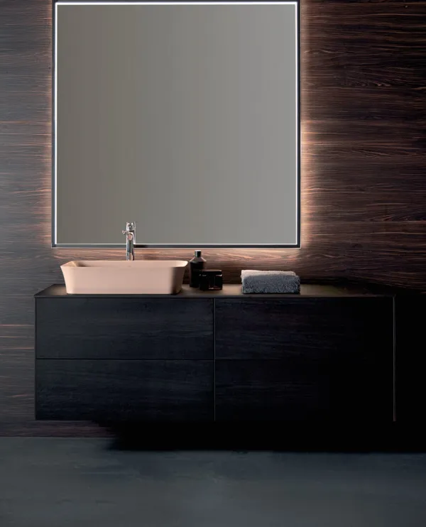 Waschtischarmatur Connect Air, mit verlängerter Sockel, mit Ablaufgarnitur, Ausladung 150mm, Brushed Gold Waschtischarmatur Connect Air, mit verlängerter Sockel, mit Ablaufgarnitur, Ausladung 150mm, Brushed Gold