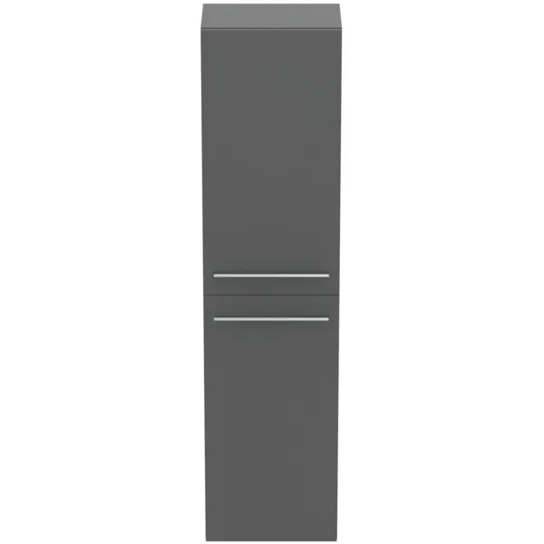 Ideal Standard Hochschrank i.life A 400x300x1600mm Quarzgrau matt
