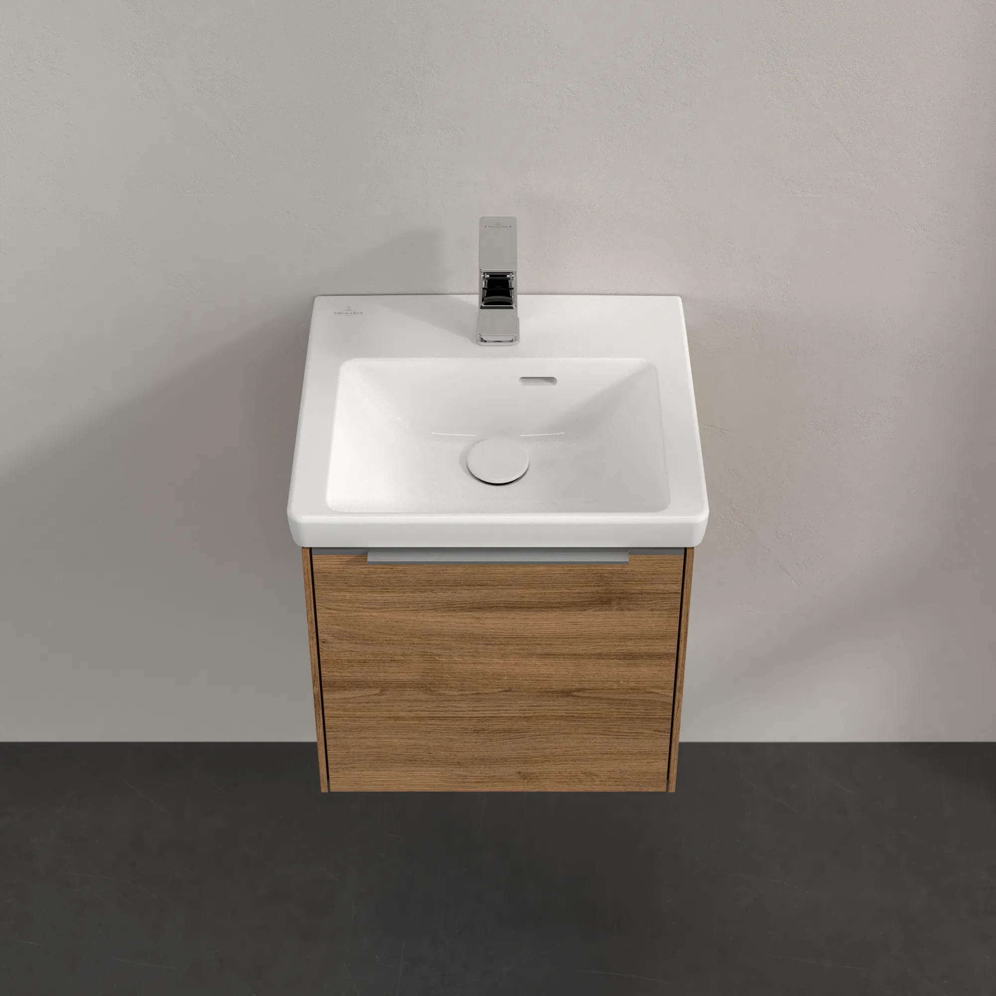 Villeroy & Boch Subway 3.0 Waschbeckenunterschrank C58200, 423 x 429 x 377,5 mm, Kansas Oak