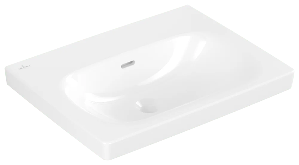 Villeroy & Boch Waschbecken Skyla 5A5162, 600x460mm, Rechteck, Überlauf, Weiß Alpin Villeroy & Boch Waschbecken Skyla 5A5162, 600x460mm, Rechteck, Überlauf, Weiß Alpin