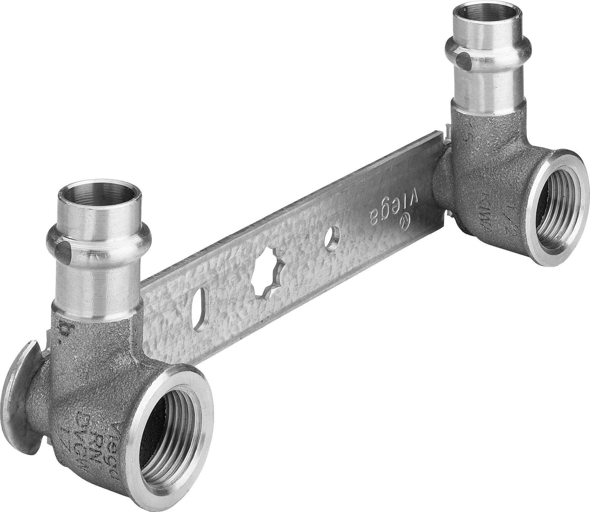 „Sanpress“ Wandscheibe auf Montageschiene 15 mm × 1/2″ × 150 mm „Sanpress“ Wandscheibe auf Montageschiene 15 mm × 1/2″ × 150 mm