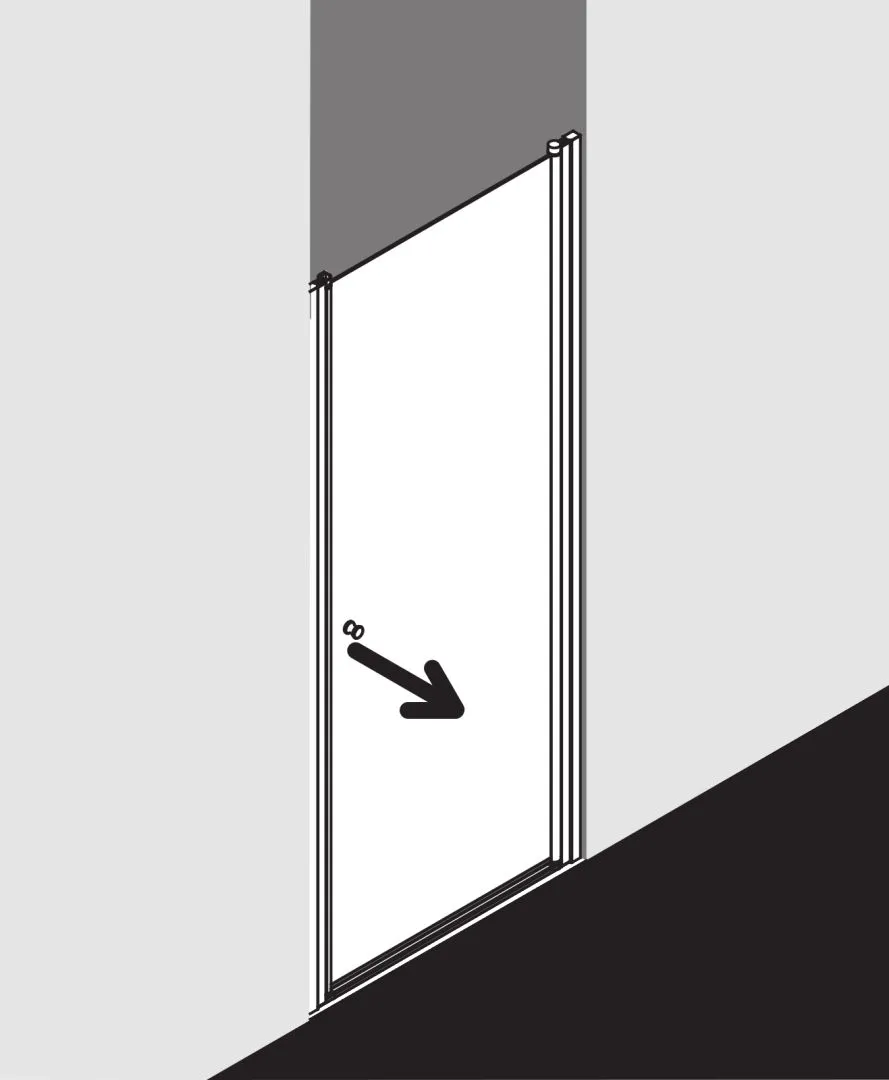 Kermi Duschdesign IBIZA 2000 Schwingtür Kermi Duschdesign IBIZA 2000 Schwingtür