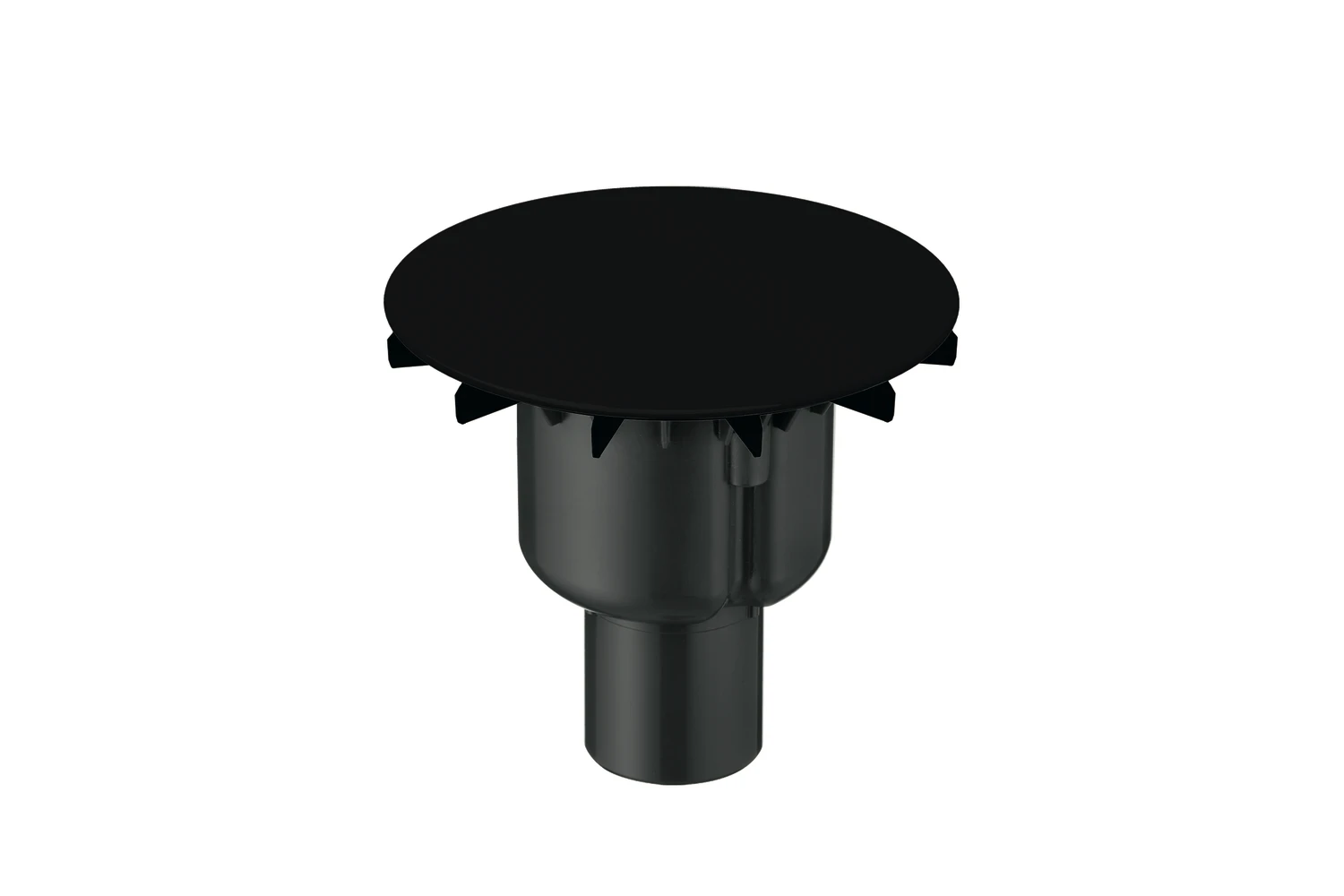 Bette Ablaufgarnitur für Duschwannen „BetteAir Down“ Modell B599 150 mm in Raven