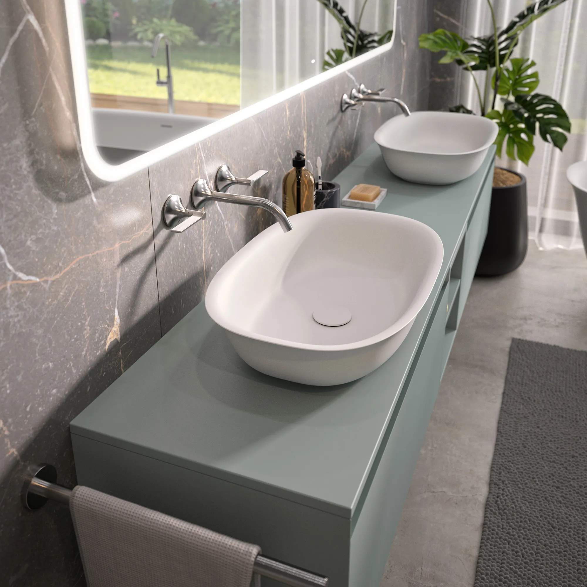 repaBAD Aufsatzwaschtisch „Pescara“ 480 × 320 × 130 mm repaBAD Aufsatzwaschtisch „Pescara“ 480 × 320 × 130 mm