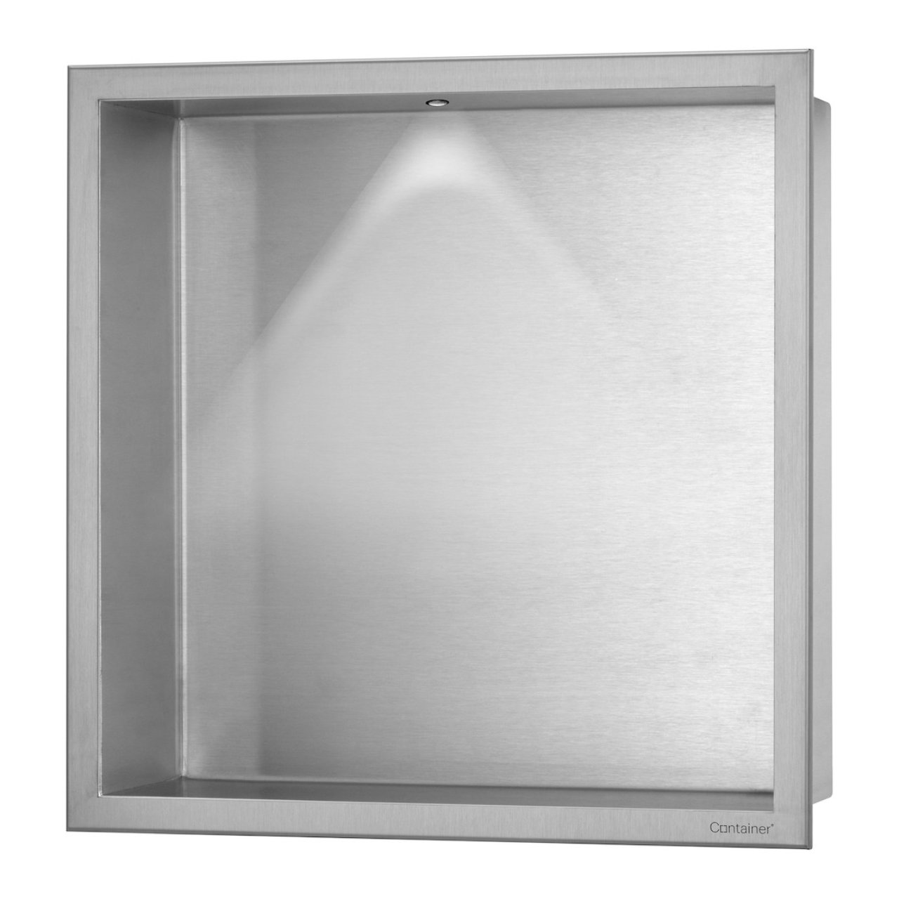 Wandnischenablage mit LED-Beleuchtung „Container Box LED“ 30 × 30 × 10 cm