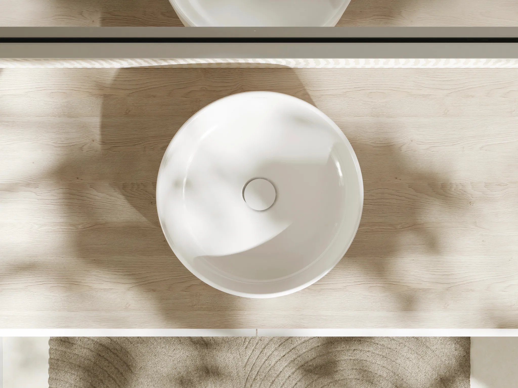 Hansgrohe Xuniva S Aufsatzwaschtisch 400⁄400 Weiß Hansgrohe Xuniva S Aufsatzwaschtisch 400⁄400 Weiß