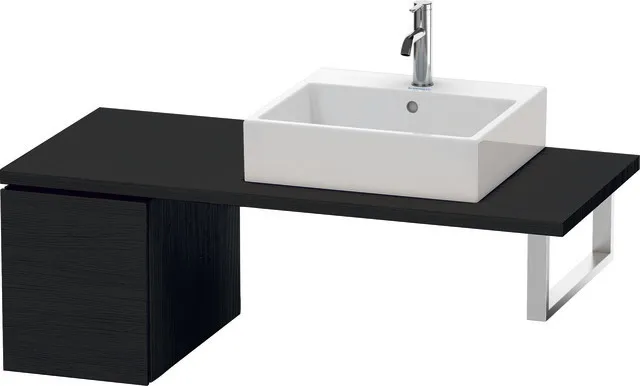 Duravit Unterschrank für Konsole „L-Cube“ 32 × 40 × 54,7 cm Eiche Schwarz Duravit Unterschrank für Konsole „L-Cube“ 32 × 40 × 54,7 cm Eiche Schwarz