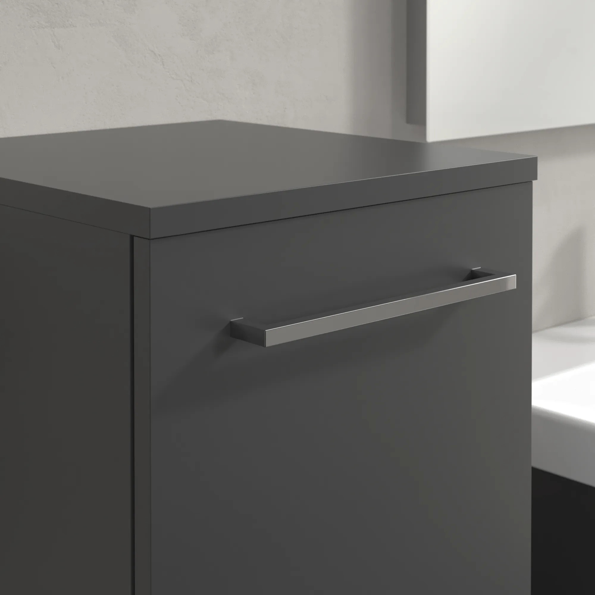 Villeroy & Boch Avento Seitenschrank A89500 350x890x405mm Graphite