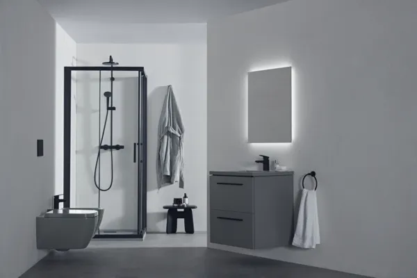 WC „i.lifeB“ 35,5 × 33,5 × 54 cm in Grau WC „i.lifeB“ 35,5 × 33,5 × 54 cm in Grau