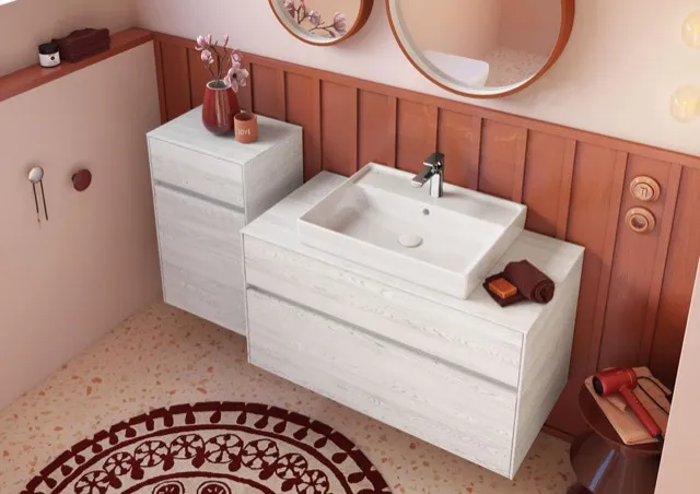 Villeroy & Boch Wandwaschtisch aus TitanCeram geschliffen „Collaro“ 600 × 470 × 160 mm, mit Hahnlochbohrung, Hahnlochposition mittig in Weiß Alpin Villeroy & Boch Wandwaschtisch aus TitanCeram geschliffen „Collaro“ 600 × 470 × 160 mm, mit Hahnlochbohrung, Hahnlochposition mittig in Weiß Alpin