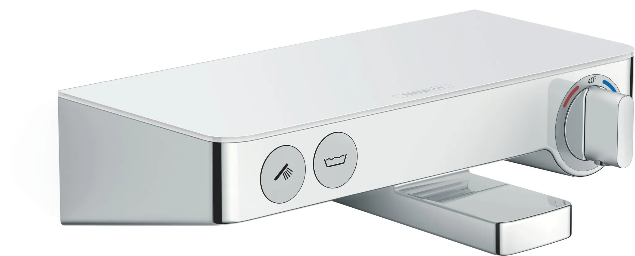 Thermostat ShowerTablet Select 300 Wanne Aufputz DN15 weiss/chrom Thermostat ShowerTablet Select 300 Wanne Aufputz DN15 weiss/chrom