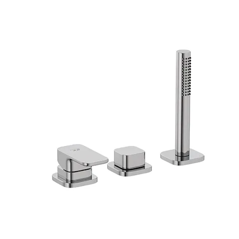 Kludi RENON 3-Loch Wannenfüll-und Brause-Einhandmischer chrom Kludi RENON 3-Loch Wannenfüll-und Brause-Einhandmischer chrom