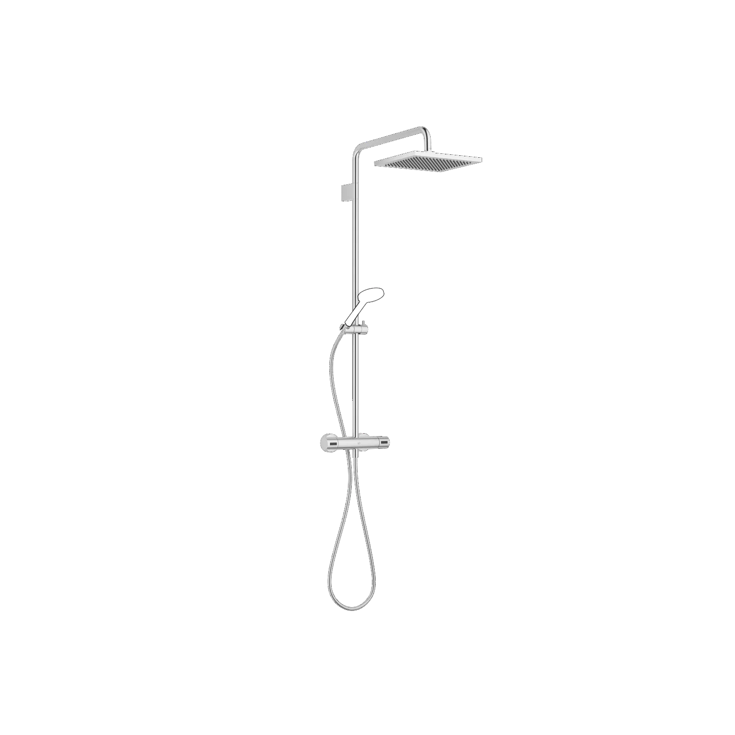 Shower Pipe mit Brause-Thermostat ohne Handbrause FlowReduce SERIENSPEZIFISCH Chrom 34458980