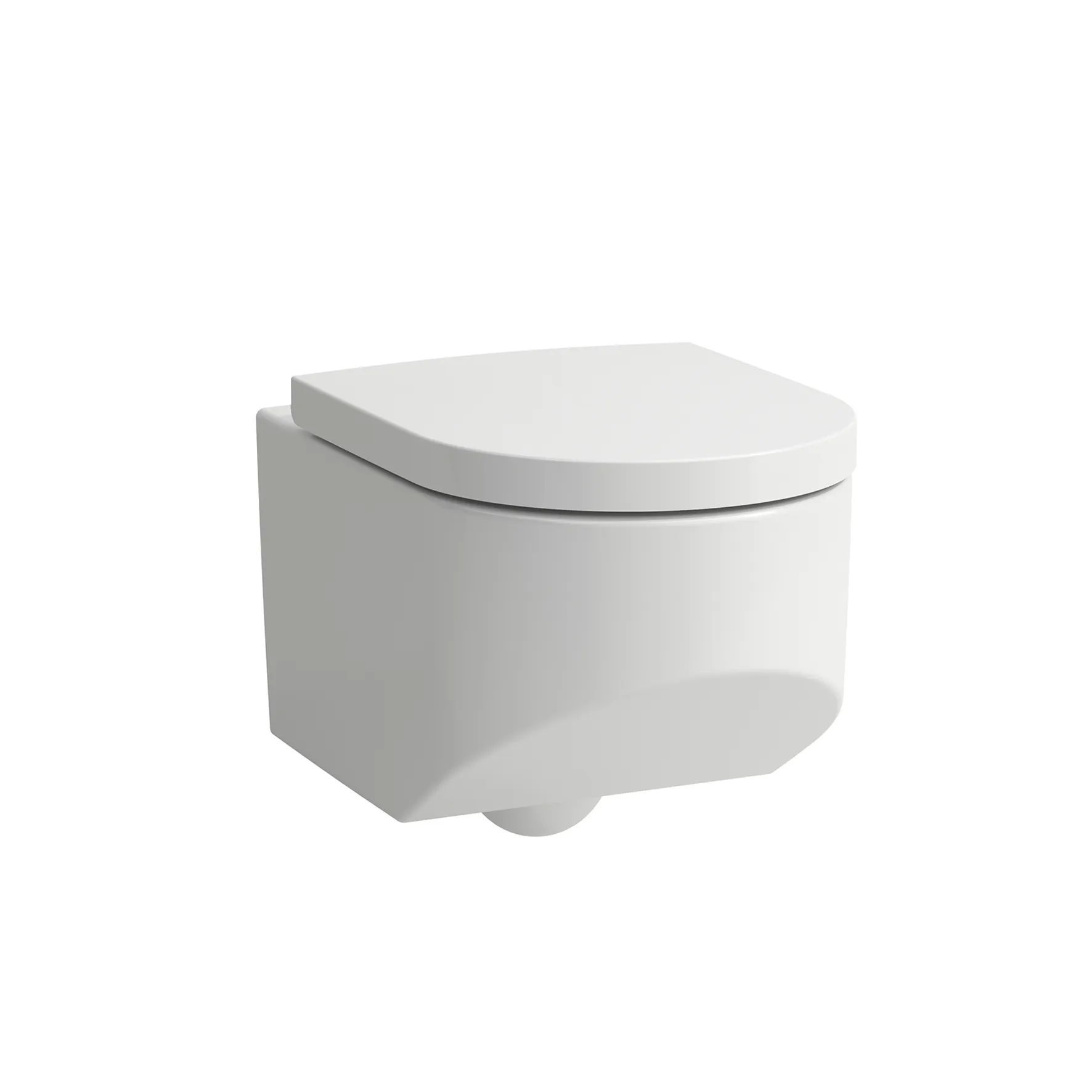 Laufen Wand-Tiefspül-WC „Sonar“ 370 × 340 × 540 mm in Weiß, ohne Spülrand