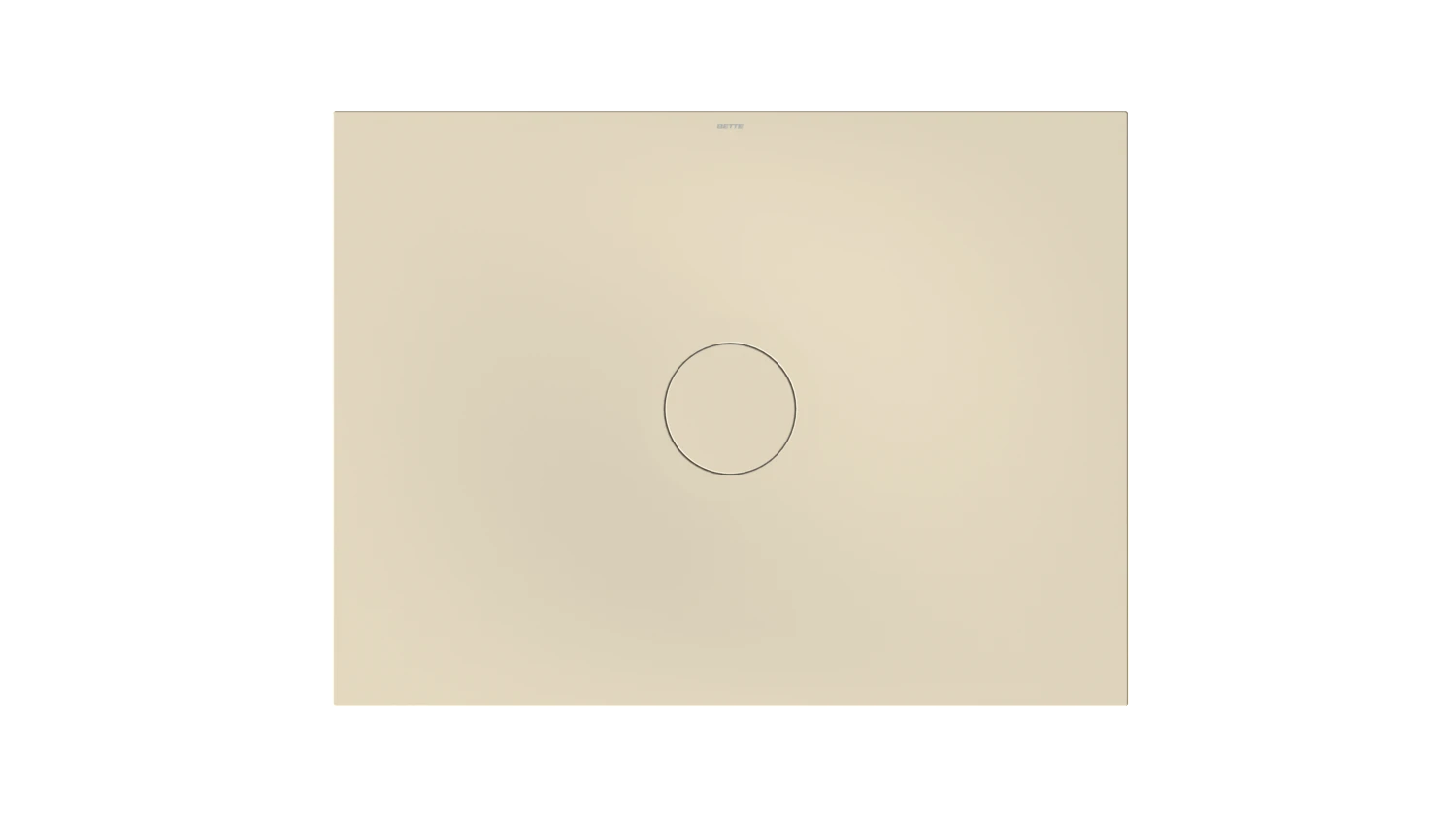 Bette rechteck Duschwanne „BetteAir“ 1200 × 900 mm ohne Oberflächenbeschichtung, mit BetteGlasur Plus, mit Minimum-Wannenträger, in Jasmin