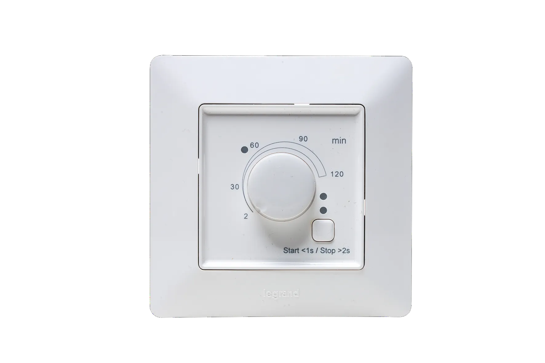 Zeitschalter mit Rahmen für Heizstab IHE ultraweiss Zeitschalter mit Rahmen für Heizstab IHE ultraweiss